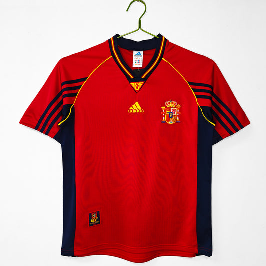 1998 Spain Home Jersey