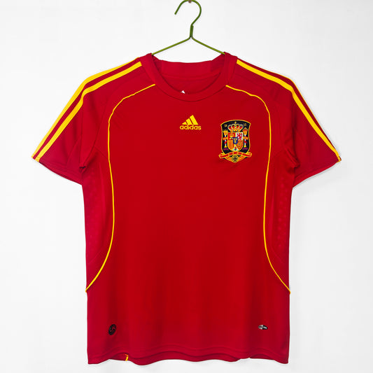 2008 Spain Home Jersey