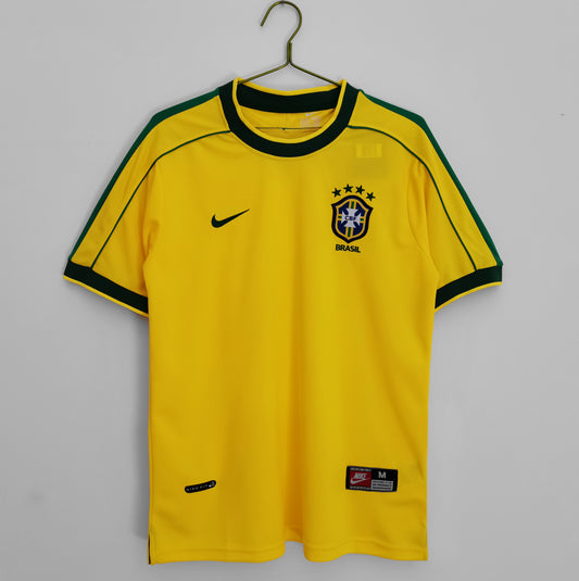 1998 Brazil Home Jersey