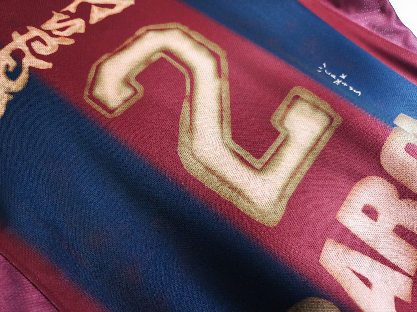 2000/2001 Barcelona Home Skeleton Retro Jersey