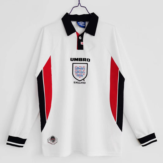 1998 England Home Long Sleeve Jersey
