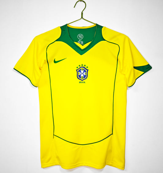 2004 Brazil Home Jersey